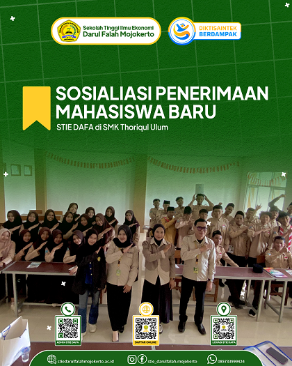 SPMB STIE DAFA di SMK Thoriqul Ulum