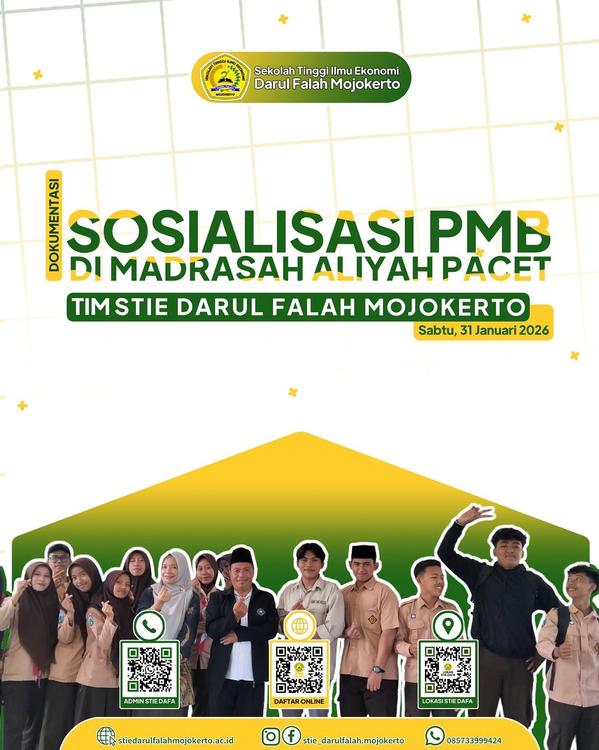 Sosialisasi PMB di Madrasah Aliyah Pacet
