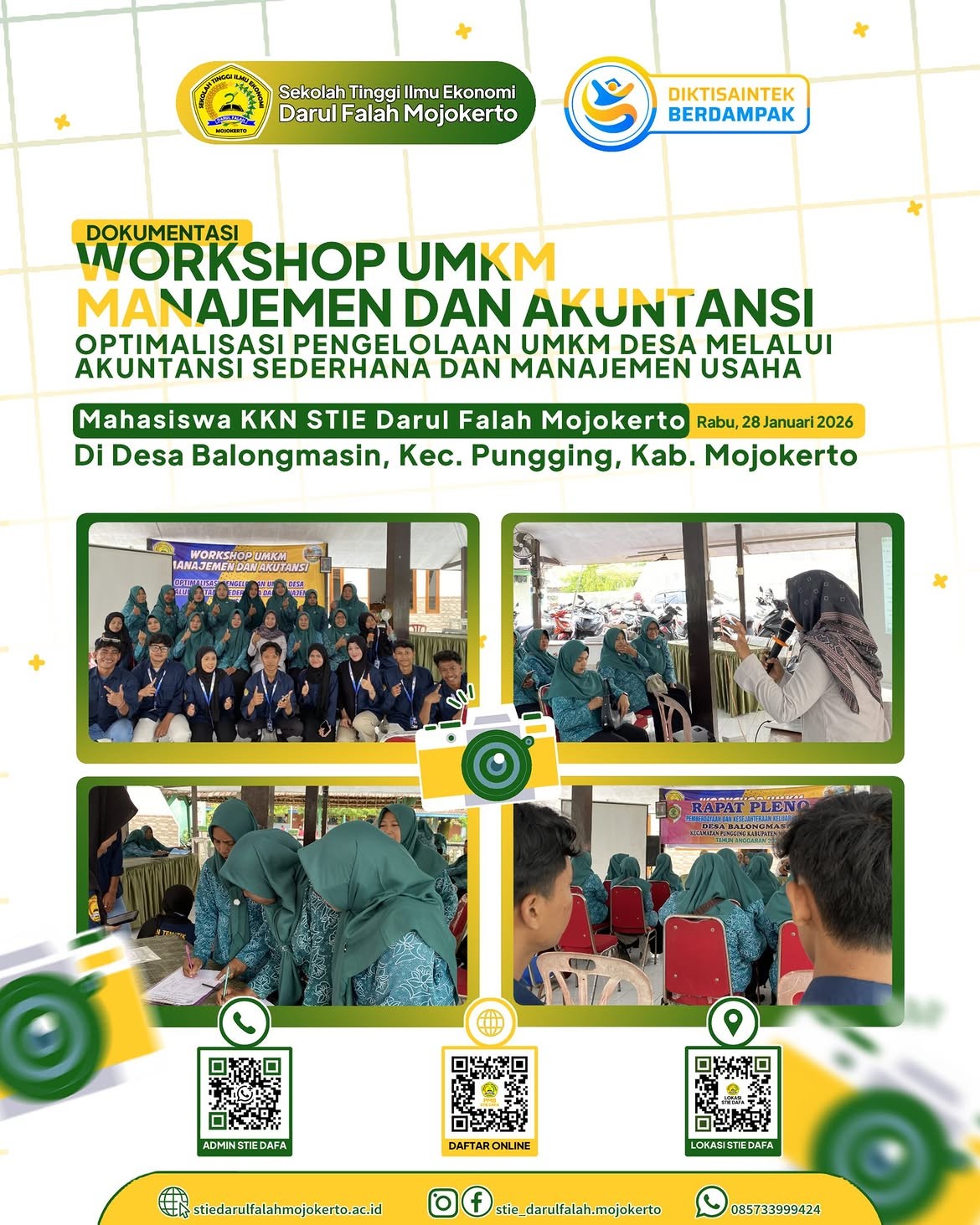 Workshop UMKM Manajemen dan Akuntansi: Optimalisasi Pengelolaan UMKM Desa